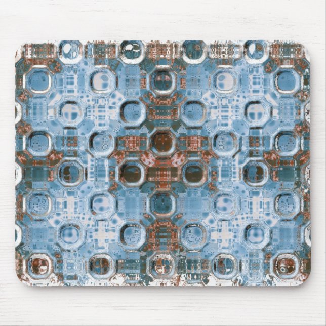 Glass circles mousepad (Front)