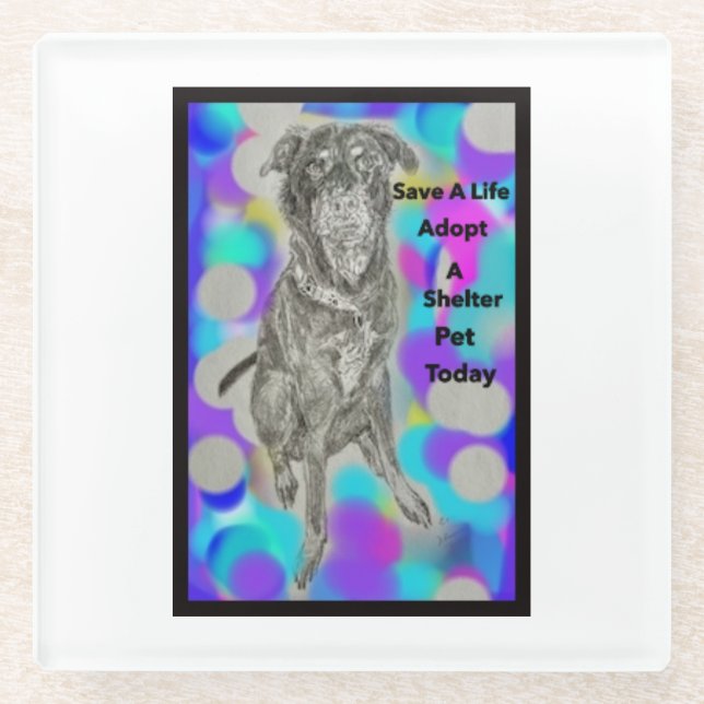 Glass Coaster (Front)