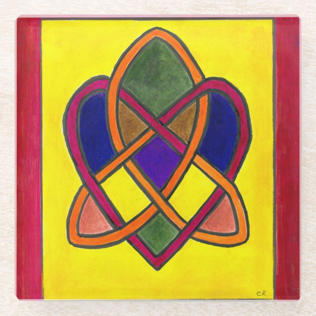 Glass Coaster (Front)