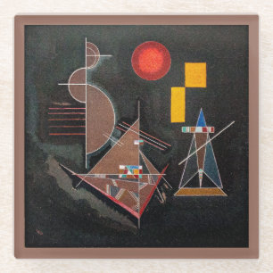 Glass COASTER - Abstract - Wassily Kandinsky