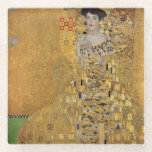 GLASS COASTER : GUSTAV KLIMT : ADELE BLOCH BAUER<br><div class="desc">GLASS COASTER : GUSTAV KLIMT : PORTRAIT OF ADELE BLOCH BAUER</div>