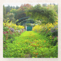 Glass coaster, Monet Grande Allee, Monet's Garden
