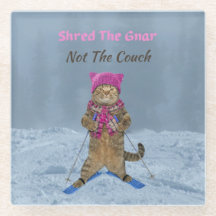 Glass Coaster, Shred the Gnar Ski Cat