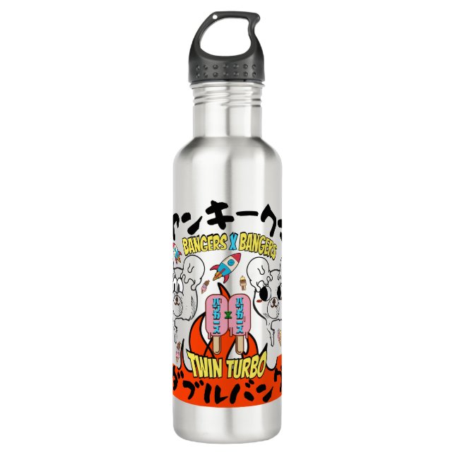 Glass Cup 710 Ml Water Bottle (Front)