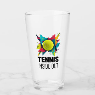Glass Cup Abstract - Tennis Inside Out