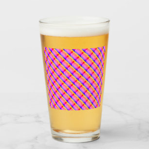 glass cup rose like kaleidoscope art,pink,red,blue