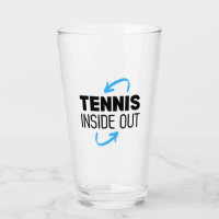 Glass Cup Tennis Inside Out