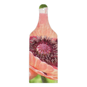 GLASS CUTTING BD./"PEACH-COLORED POPPY"/PHOTOG. BOARD