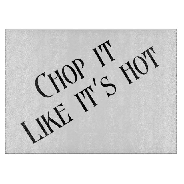 Glass cutting board (Front)