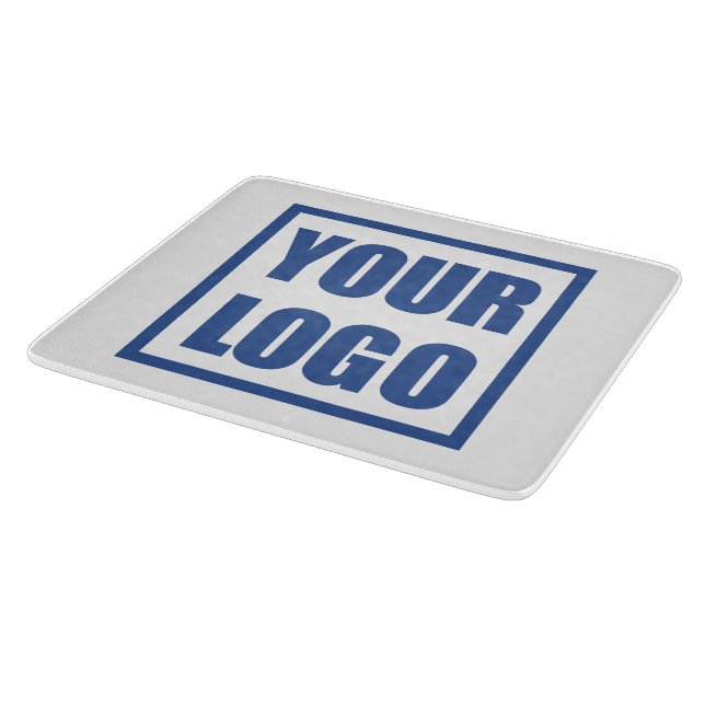 Glass Cutting Board Business Logo (Corner)