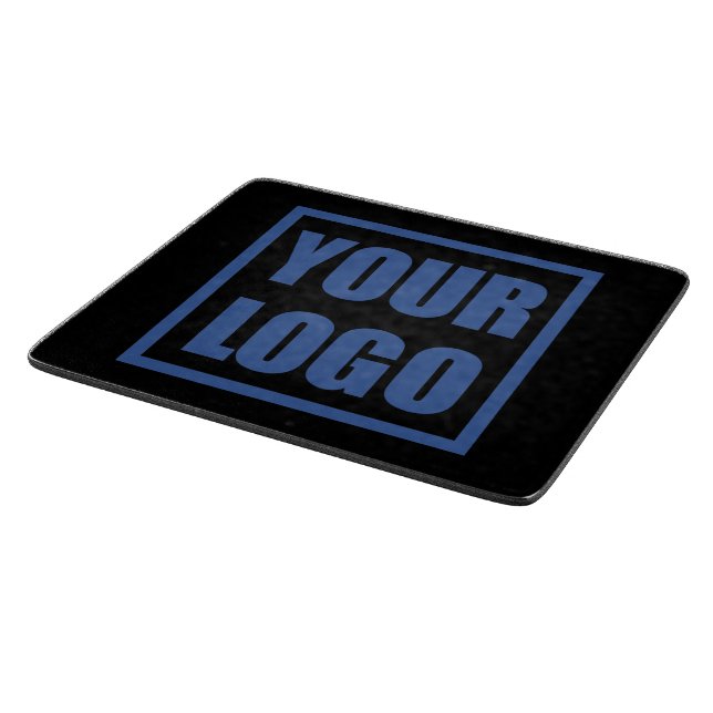 Glass Cutting Board Business Logo (Corner)