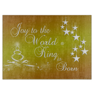 Glass Cutting Board/Christmas Board