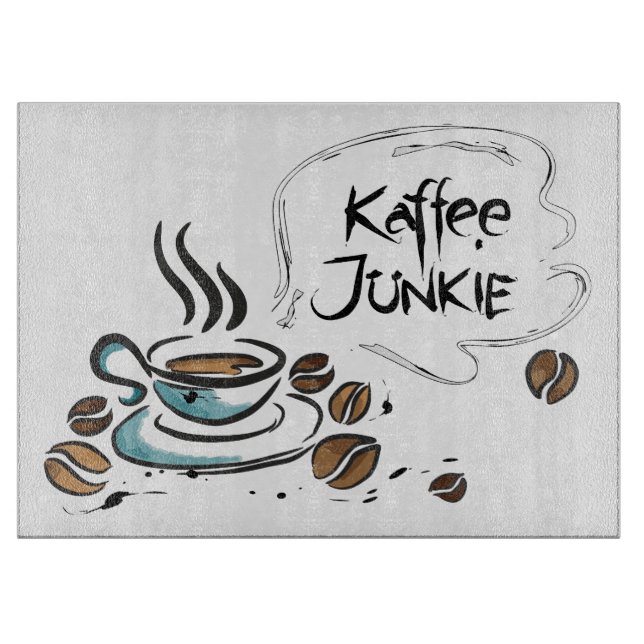 glass cutting board coffee (Front)