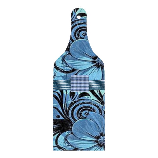 Glass Cutting Board Floral (Front)