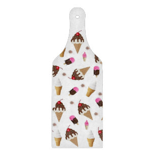 Glass Cutting Board Ice Cream