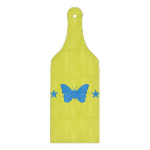 Glass cutting board paddle with flag Bady Bassit