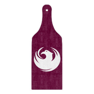 Glass cutting board paddle with flag Phoenix City
