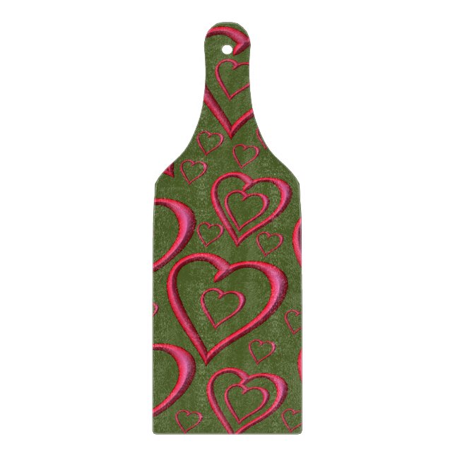 Glass Cutting Board Valentine's Day (Front)