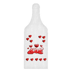 Glass Cutting Board Valentine's Day