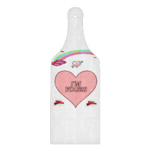 Glass Cutting Board Valentine's Day