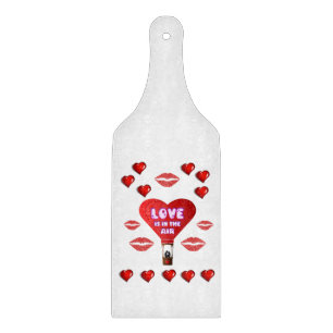 Glass Cutting Board Valentine's Day