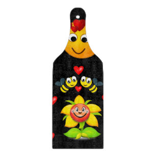 Glass Cutting Board Valentine's Day