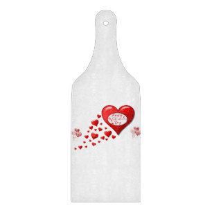 Glass Cutting Board Valentine's Day