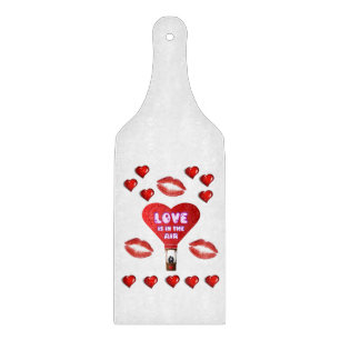 Glass Cutting Board Valentine's Day