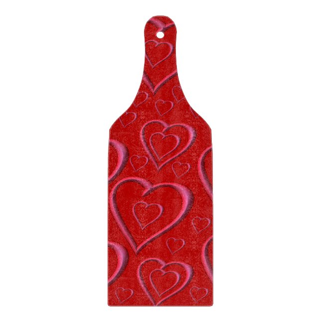 Glass Cutting Board Valentine's Day (Front)
