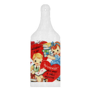 Glass Cutting Board Valentine's Day