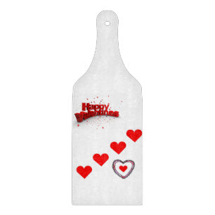 Glass Cutting Board Valentine's Day