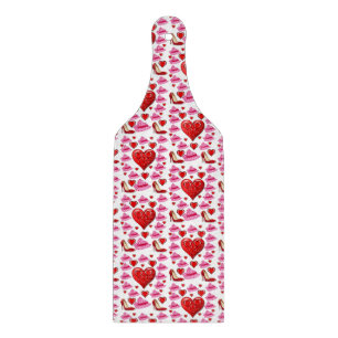Glass Cutting Board Valentine's Day