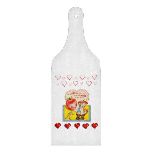 Glass Cutting Board Valentine's Day