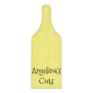 Glass Cutting Board Yellow