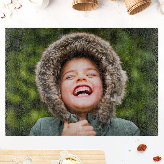 Glass Cutting Board Your Photo Edge Print (Creator Uploaded)