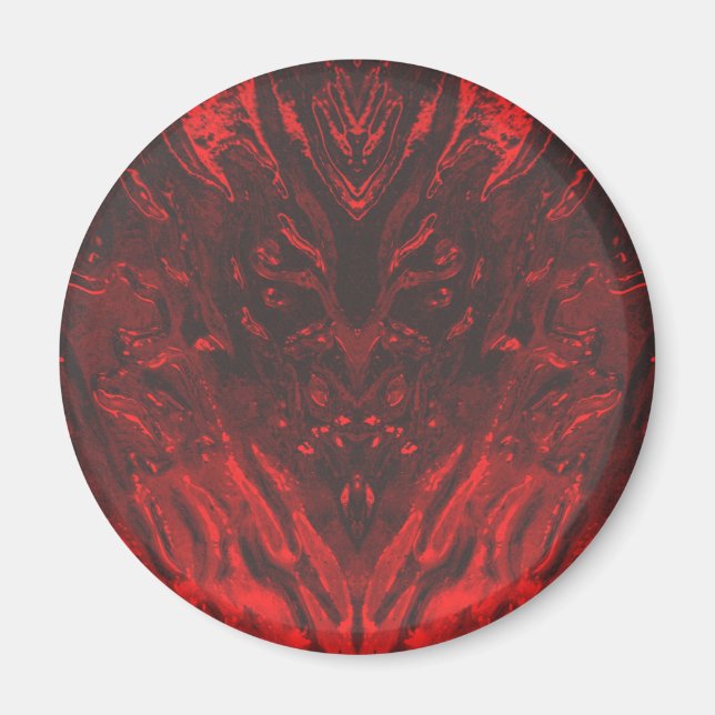 GLASS DEMON MAGNET (Front)