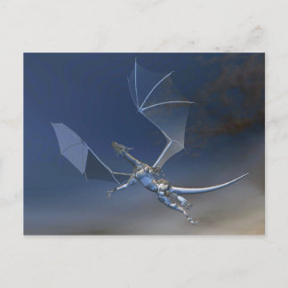 glass dragon postcard