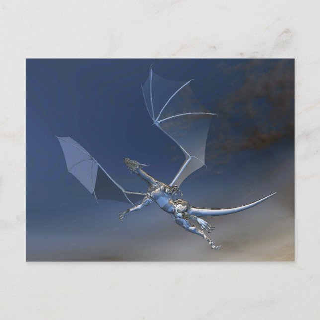 glass dragon postcard (Front)
