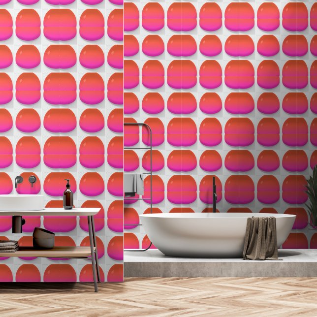 Glass Droplets  Wallpaper (Bathroom)