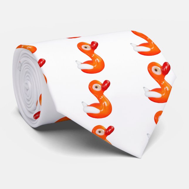 Glass duckling tie (Rolled)