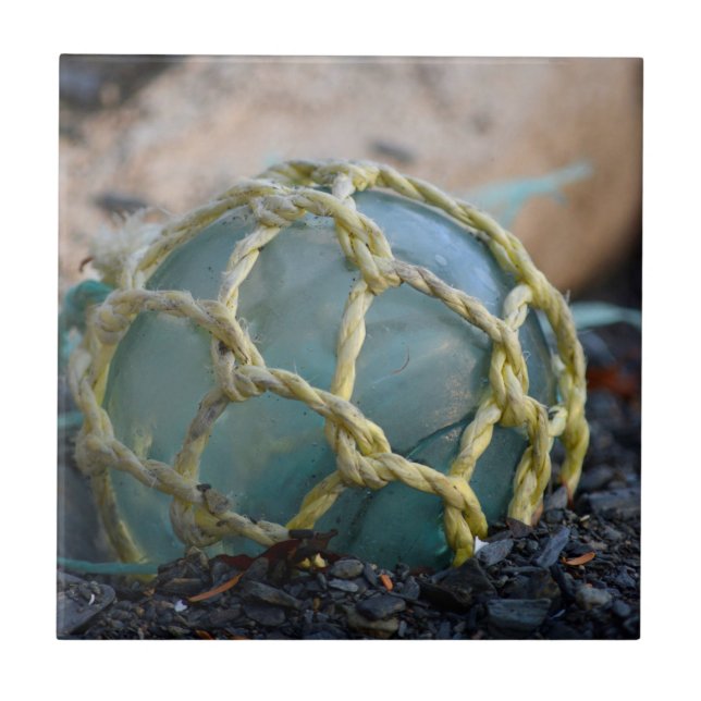 Glass Fishing Float, Vertical Tile (Front)