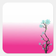 Glass Flowers 2 Sticker