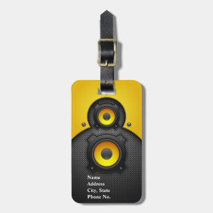 Glass Frame 1 Luggage Tag