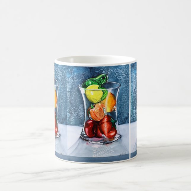 Glass Fruit Mug (Center)