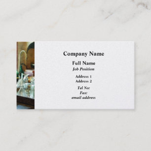 Glass Funnels and Bottles - Platinum Business Card