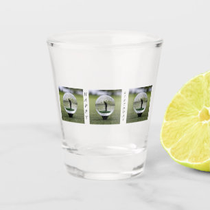 Glass Golf Ball With Golf Player Inside,