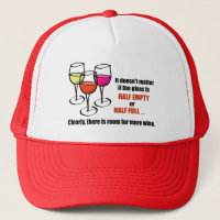 Glass Half Empty Wine Humour