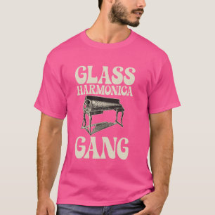 Glass harmonica Instrument Funny Player Quote Band T-Shirt