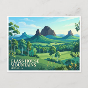 Glass House Mountains National Park Beerburrum Postcard