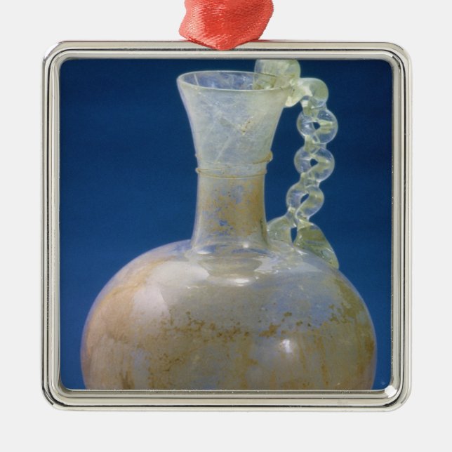 Glass jug, Roman, 3rd century Metal Tree Decoration (Front)